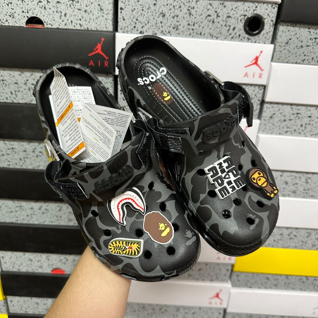 Crocs x BAPE